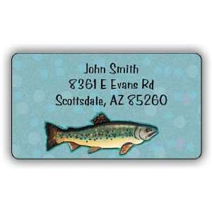  Fish Return Address Label