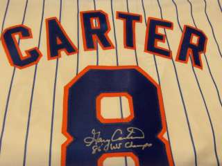   WS Champs Signed & Authenticated N.Y. Mets Home Baseball Jersey  