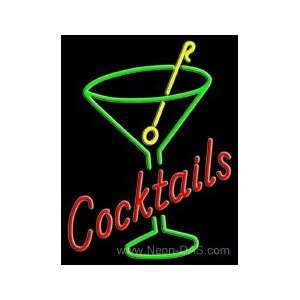 Cocktails Outdoor Neon Sign 31 x 24
