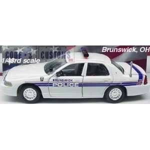  CODE 3 BRUNSWICK, OH POLICE DECALS   1/43 ONLY