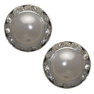  Zara 15mm Med Silver Clip Earrings Jewelry