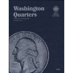    Whitman   Folder Washington #4 1988 (Coin Collecting) Toys & Games
