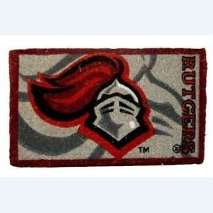   Scarlet Knights NCAA Bleached Welcome Mat (18x30) 