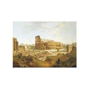  Colisseum Rome by Jean Victor Lou Faure. size 14 inches 