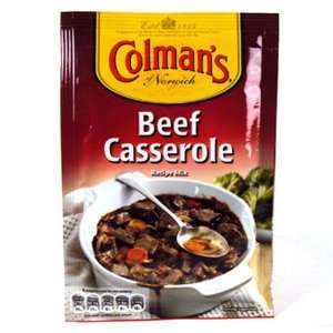Colmans Beef Casserole Mix Sachet 40g Grocery & Gourmet Food