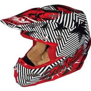  Fly Racing Formula MX Clash Red/Black Helmet   Color  Red 