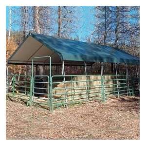  Weathershield Commercial Canopy 18W X 20L Green Patio 