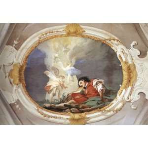  Acrylic Keyring Tiepolo Palazzo Patriarcale Jacob s Dream 