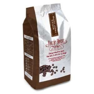 Barrie House Decaf Mocha Java Coffee Beans 3 5lb Bags  
