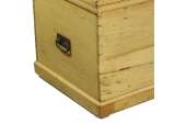 Victorian Antique Pine Storage Blanket Box Chest Coffer  