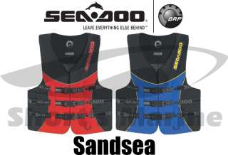 This listing is for a brand new SeaDoo SandSea Life Jacket Vest.