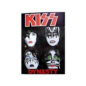  Kiss (Dynasty, Faces) Music Poster Print