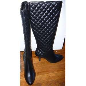 Fashion Bug Black Boots (Size 6)