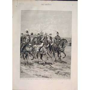   Aldershot Emperor Germany Royal Dragoons Infantry 1889
