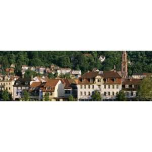  Old Town on a Hillside, Heidelberg, Baden Wurttemberg 