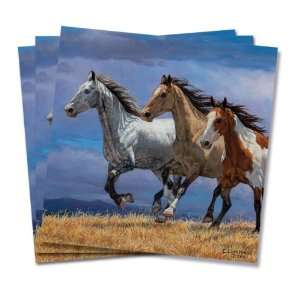  Over the Top Horse Napkins   20 Pack