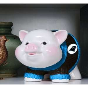 10 NFL Carolina Panthers Football Ceramic Piggy Bank  
