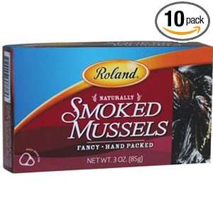   Mussels, 3 Ounce (Pack of 10)  Grocery & Gourmet Food