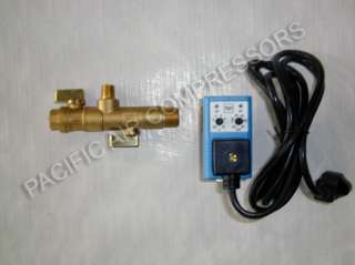 Timed Electric Compressed Air Condensate Drain Valve  