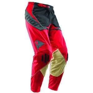    Thor Motocross Youth Core Pants   2010   28/Red Automotive