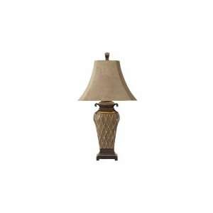  Uttermost 27211 Corina 1 Light Table Lamp in Warm Brown 