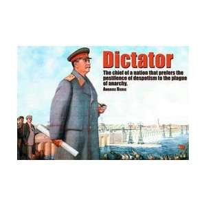 Dictator 28x42 Giclee on Canvas 