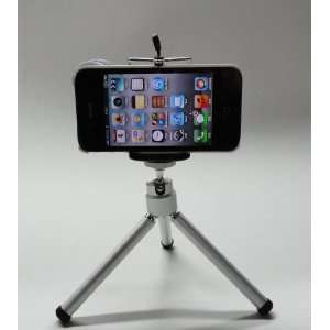  Camera Lens Kit for Apple iPhone 4 8X Black Telephoto Lens 