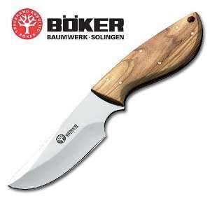  Boker Corzo 2 Hunting Knife Olive Wood Handle Sports 
