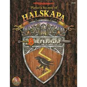    Birthright  Players Secrets of Halskapa Dan Wenger Books