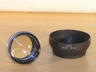   Zeiss Jena 5cm 50mm F1.5 Sonnar Contax IIA IIIA T Coated Lens  