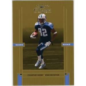  Courtney Roby Tennessee Titans 2005 Donruss Classics 