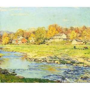 Hand Made Oil Reproduction   Willard Leroy Metcalf   32 x 26 inches 