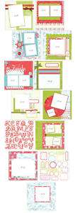 YourStory 8x8 Christmas Kit Pages Stickers Album Cover  