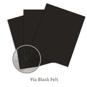  Via Felt Black Paper   500/Carton