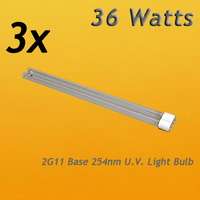 36W 36 Watt UV Bulb Lamp For Coralife Turbo Twist UV  