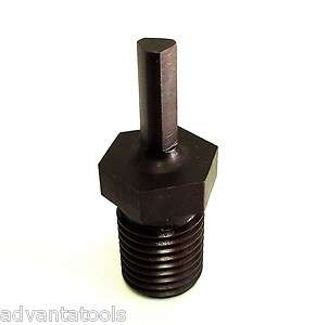 Core Drill Bit Adapter 1 1/4”   7 male to 1/2” Shank  