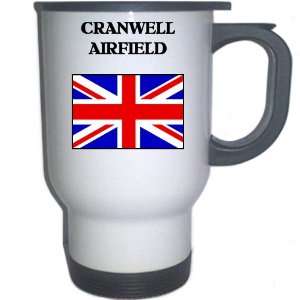  UK/England   CRANWELL AIRFIELD White Stainless Steel Mug 