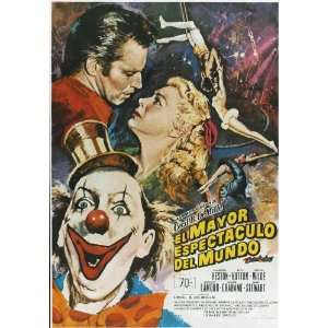  The Greatest Show on Earth   Movie Poster   27 x 40 Inch 