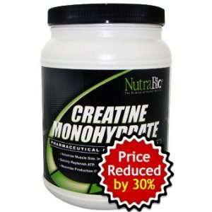  NutraBio Creatine Monohydrate Micronized Powder HPLC 