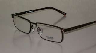 GANT G CORSANO New SHINY BROWN Designer MEN Authentic Optical Eyeglass 
