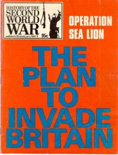 HSWW 8 WW2 GERMAN PLAN FOR INVASION OF BRITAIN SEA LION  