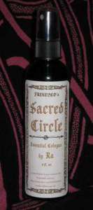 SACRED CIRCLE 4 oz Essential Cologne wicca witch pagan  