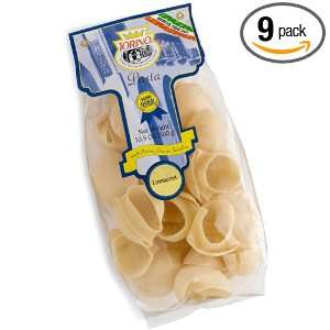 Torino Pasta Lumaconi, 10.5 Ounce Packages (Pack of 9)  