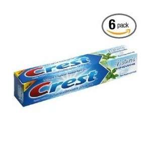  Crest Fluoride Toothpaste Mint + Green Tea Extract 6 oz 