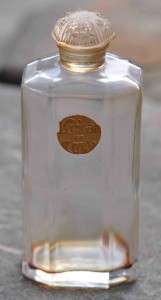 EARLY LORIGAN DE COTY BOTTLE Lalique RARE  