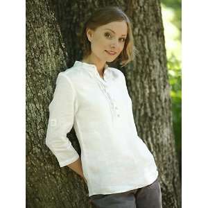  Shirt White Linen Sofie