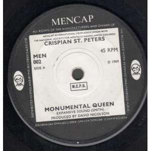   QUEEN 7 INCH (7 VINYL 45) UK MENCAP 1969 CRISPIAN ST PETERS Music