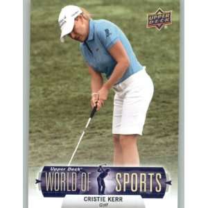   Cristie Kerr   WPGA (Golf / PGA) (ENCASED Collectible Card) Sports