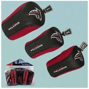  NFL Tri Pack Barrel Mesh Head Covers Head Covers   Atlanta 