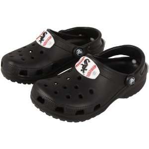  Chicago White Sox Youth Crocs Classic   Black